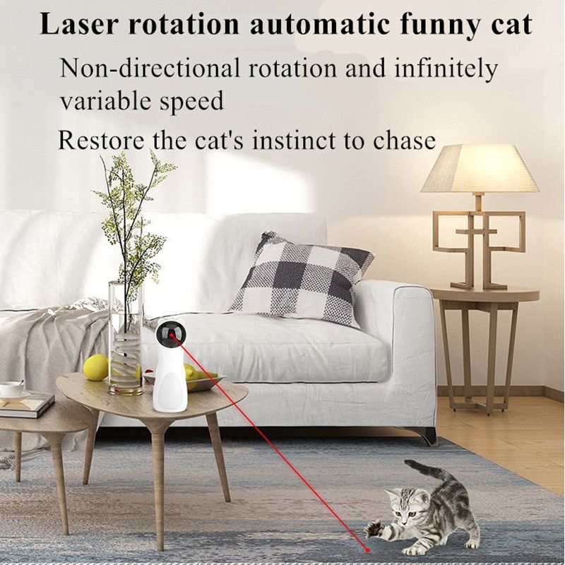 Cat Interactive Toy LED Laser 