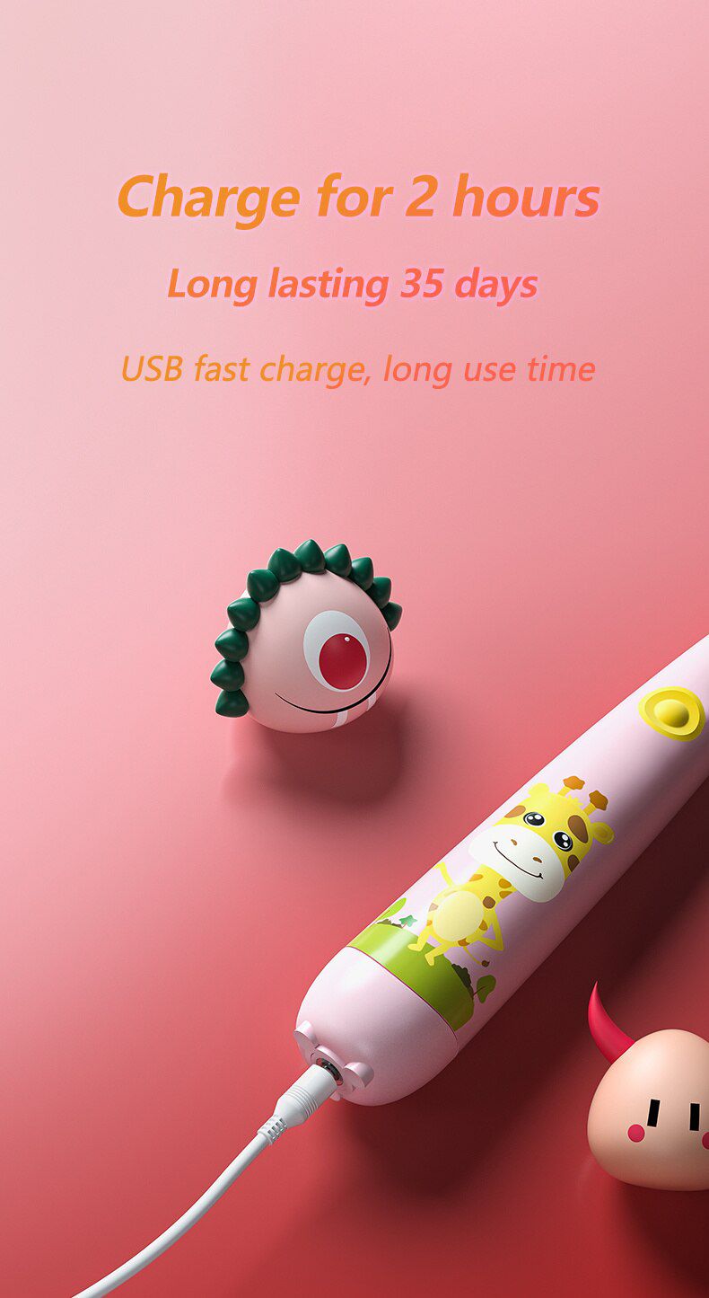 Children Electric Sonic Toothbrush 