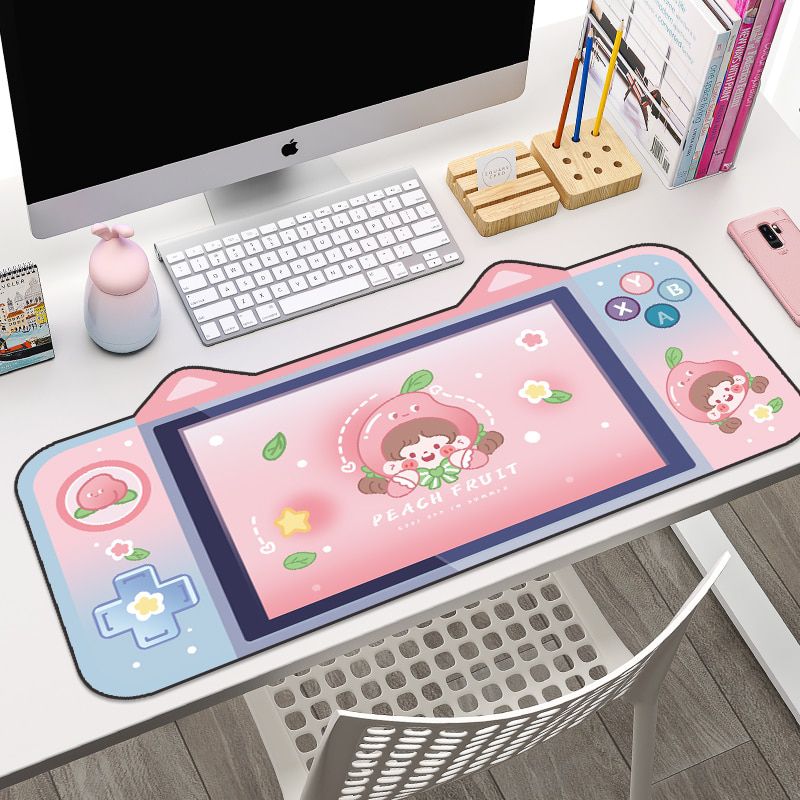 Cute Cat Ear Big Mouse Pad Computer 