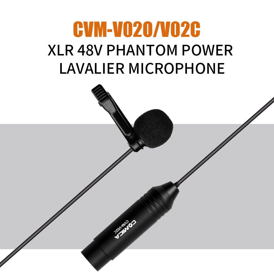 CVM-V02O Omni XLR Lavalier 