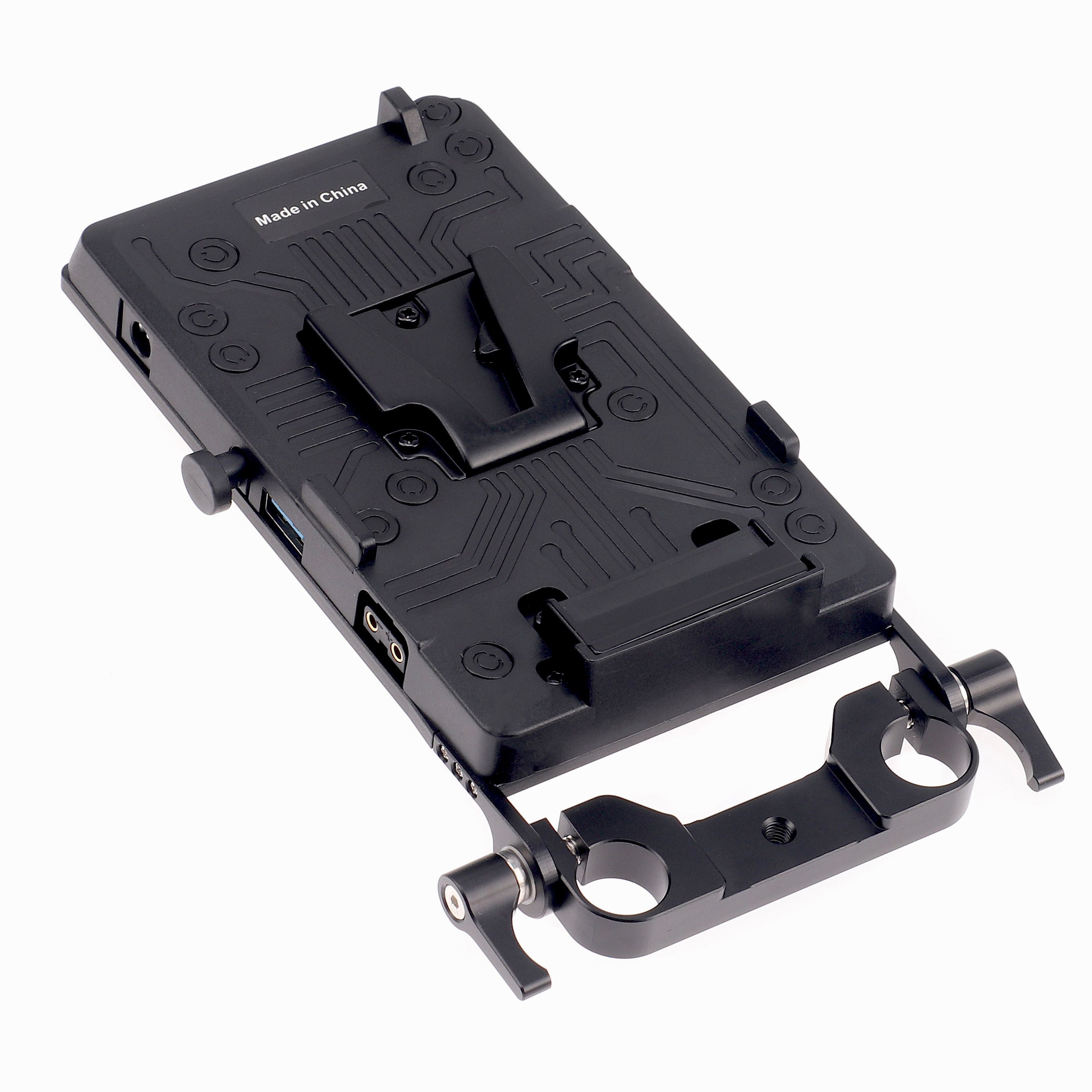 V-Lock D-tap Battery Plate Adapter V Mount Plate for 