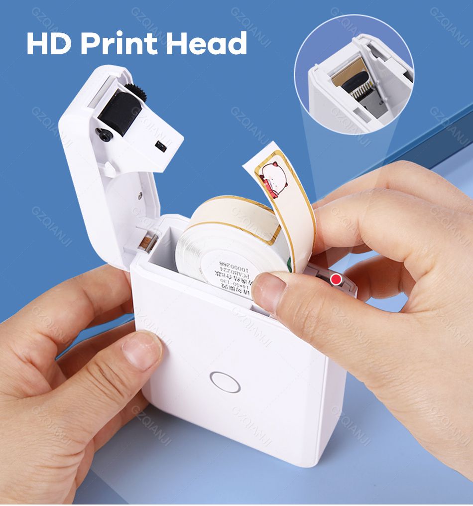 D110 Mini Portable Thermal Label Printer 