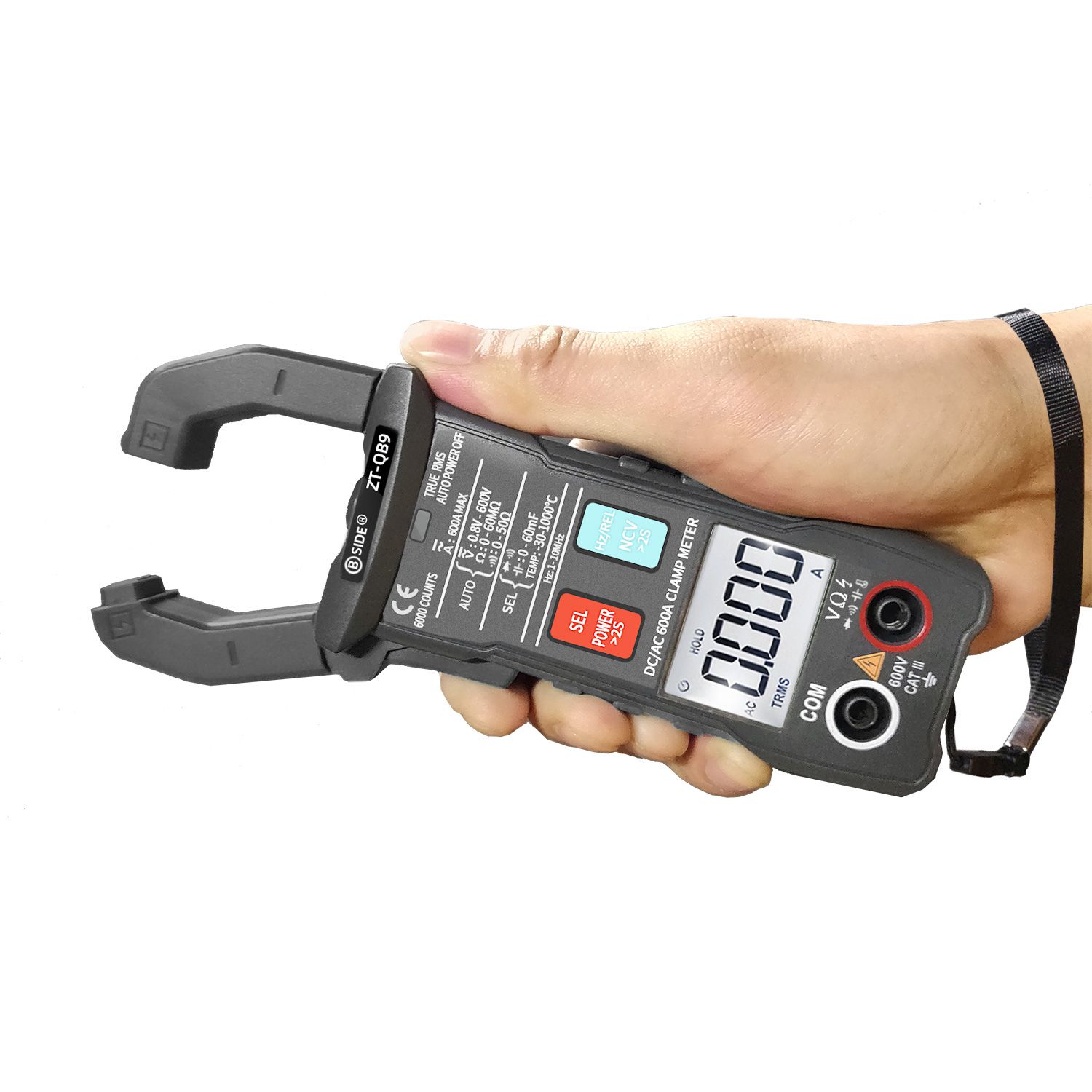 DC/AC 600A Digital Clamp Meter