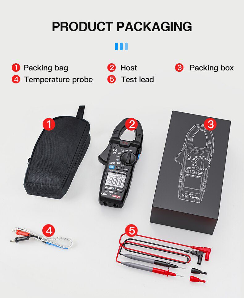 CM83A CM83B CM83C CM83D Digital Clamp Meter