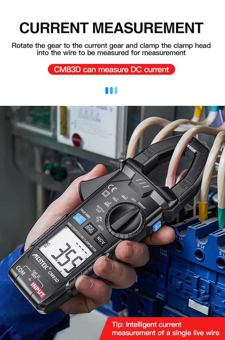 CM83A CM83B CM83C CM83D Digital Clamp Meter