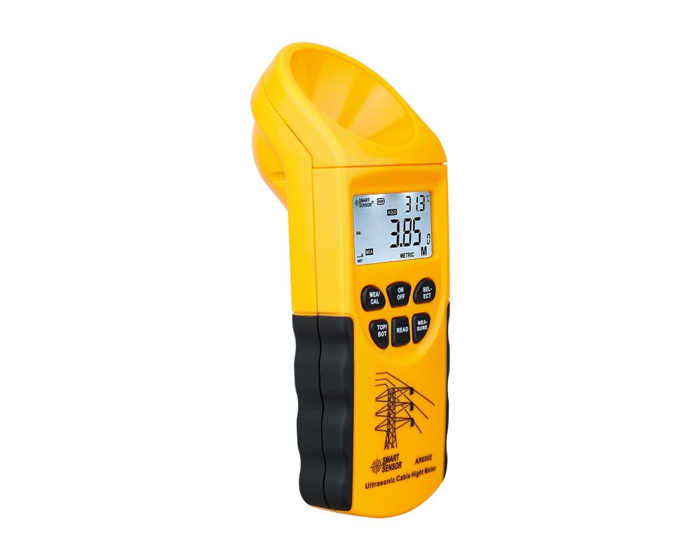 AR600E Digital LCD Ultrasonic Cable Height Meter