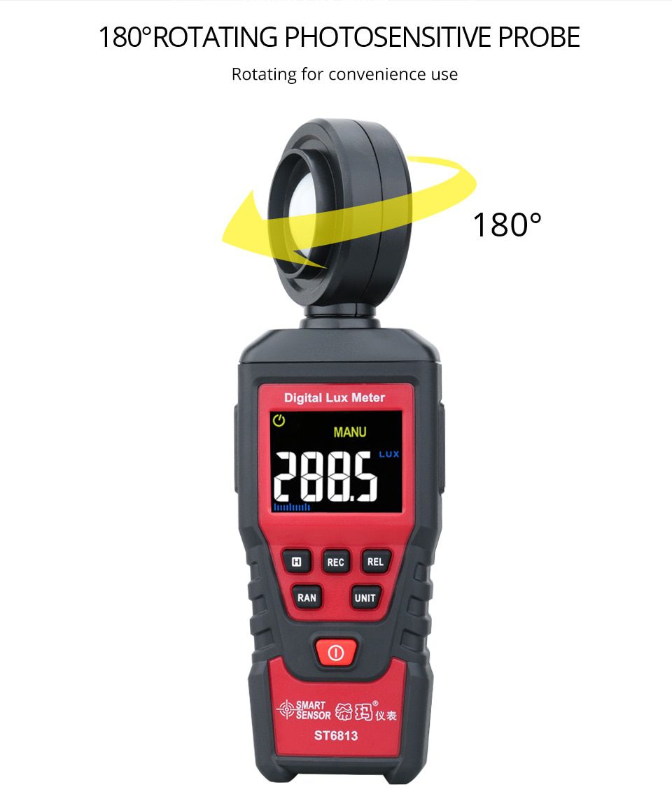 ST6813 ST9620 Digital Light Meter