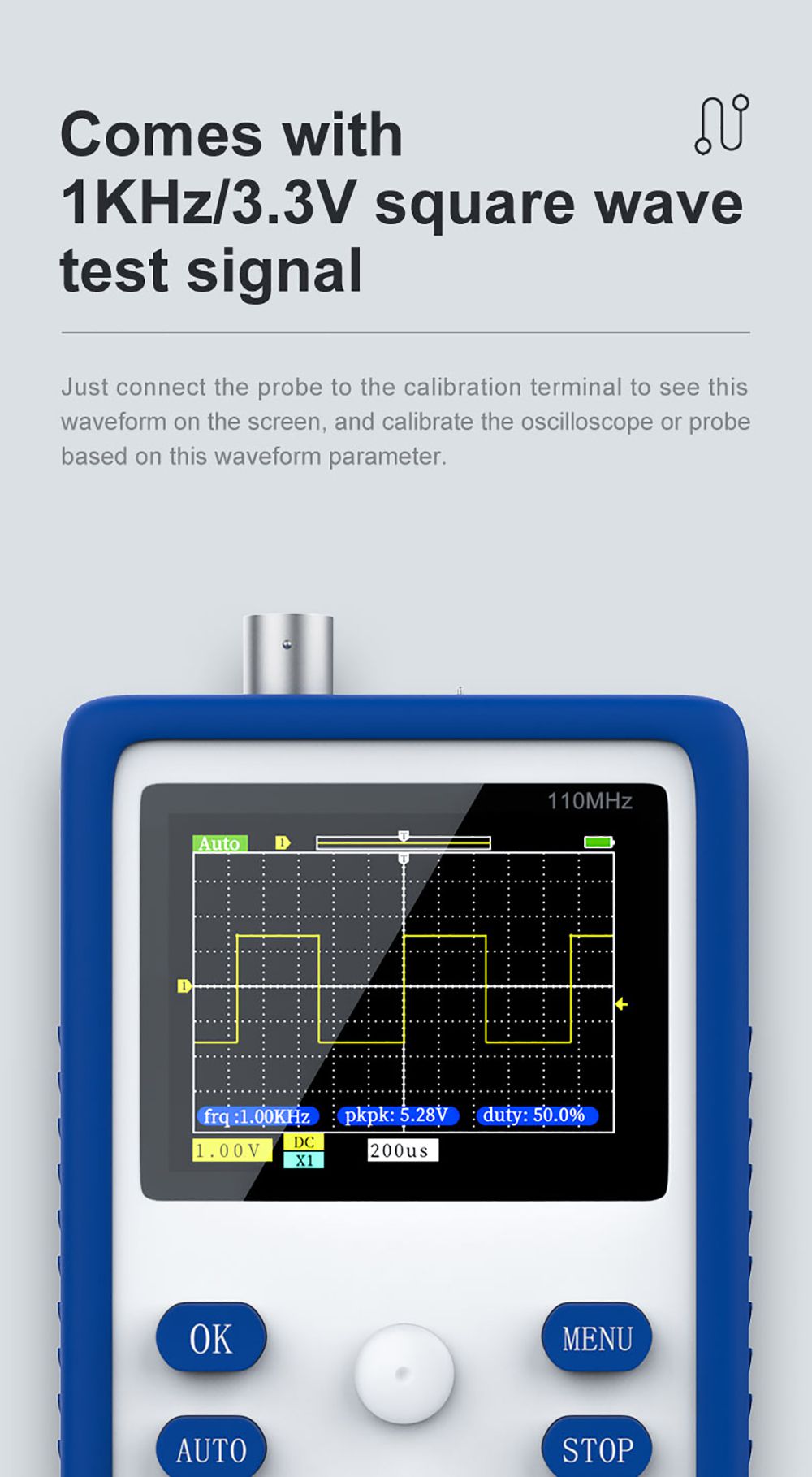 FNIRSI-1C15 Professional Digital Oscilloscope