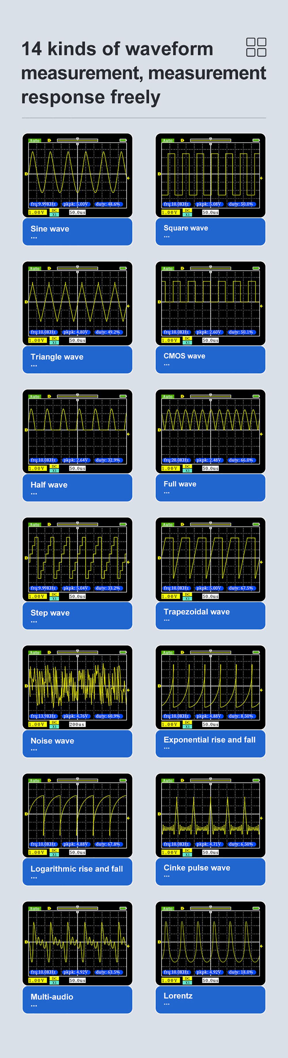 FNIRSI-1C15 Professional Digital Oscilloscope