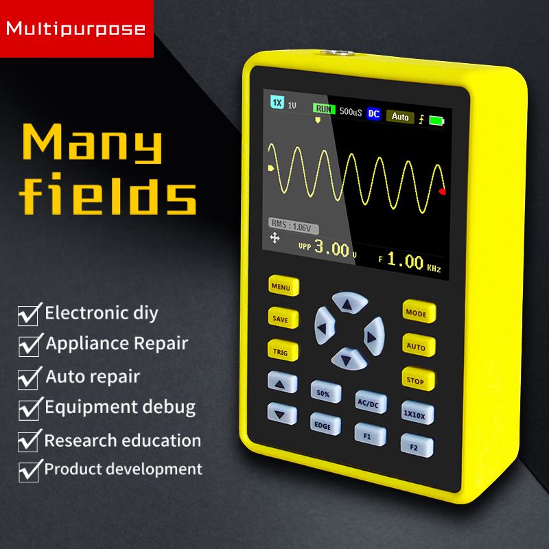 FNIRSI-5012H 2.4-inch Screen Digital Oscilloscope