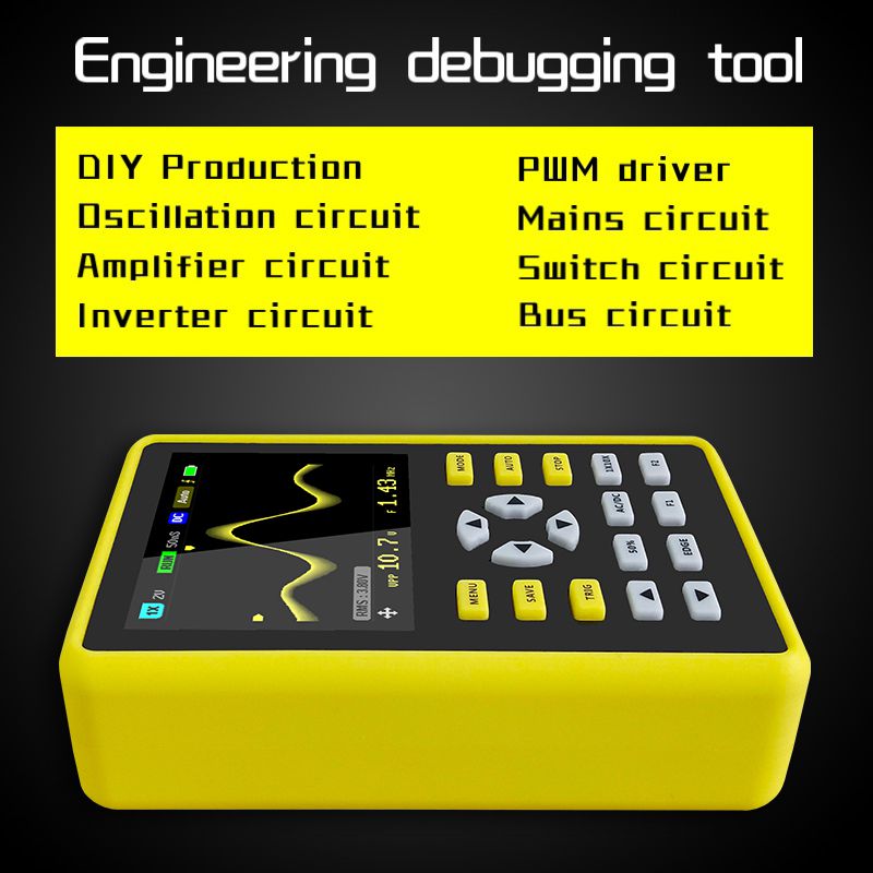 FNIRSI-5012H 2.4-inch Screen Digital Oscilloscope