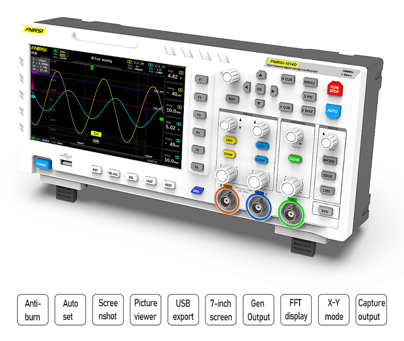 FNIRSI-1014D Digital Oscilloscope