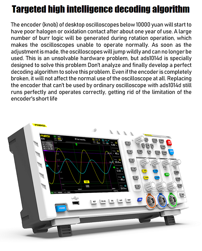 FNIRSI-1014D Digital Oscilloscope