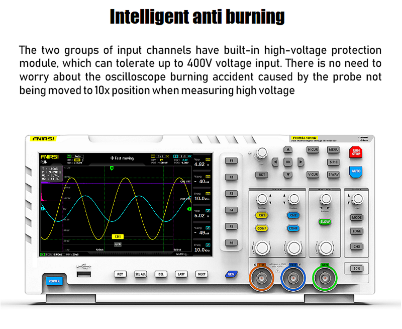 FNIRSI-1014D Digital Oscilloscope