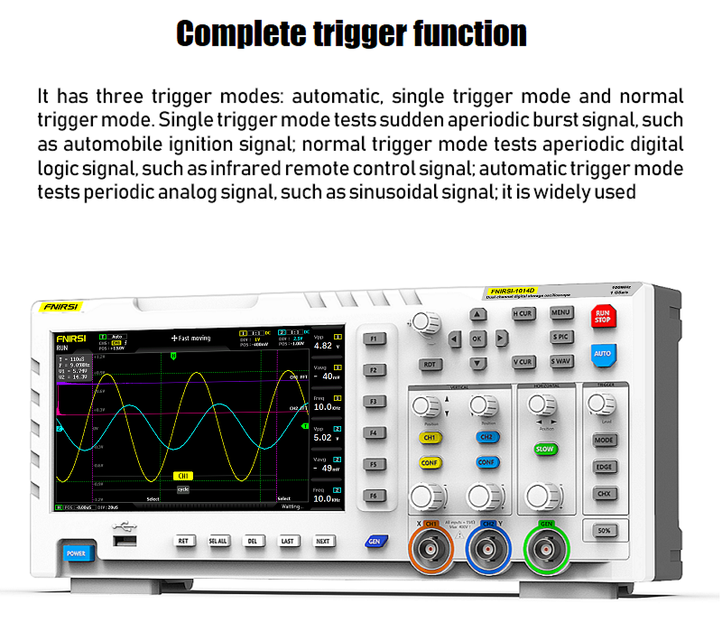 FNIRSI-1014D Digital Oscilloscope