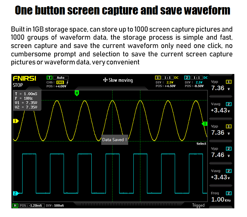 FNIRSI-1014D Digital Oscilloscope