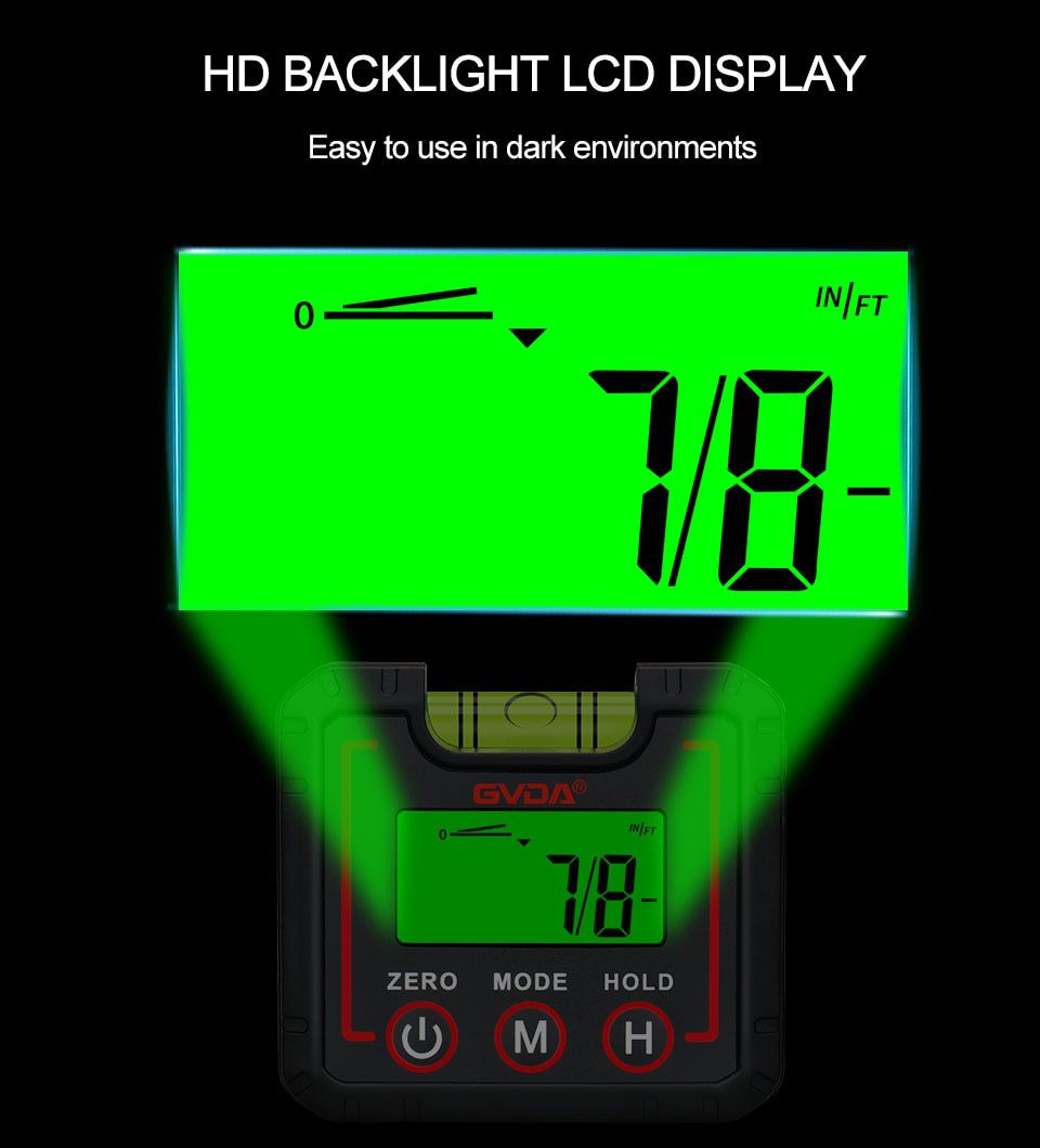 Digital Protractor Inclinometer