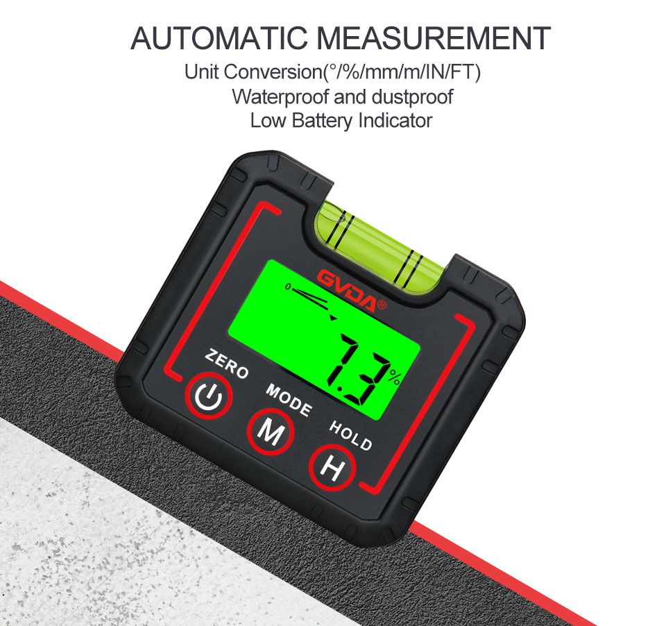 Digital Protractor Inclinometer