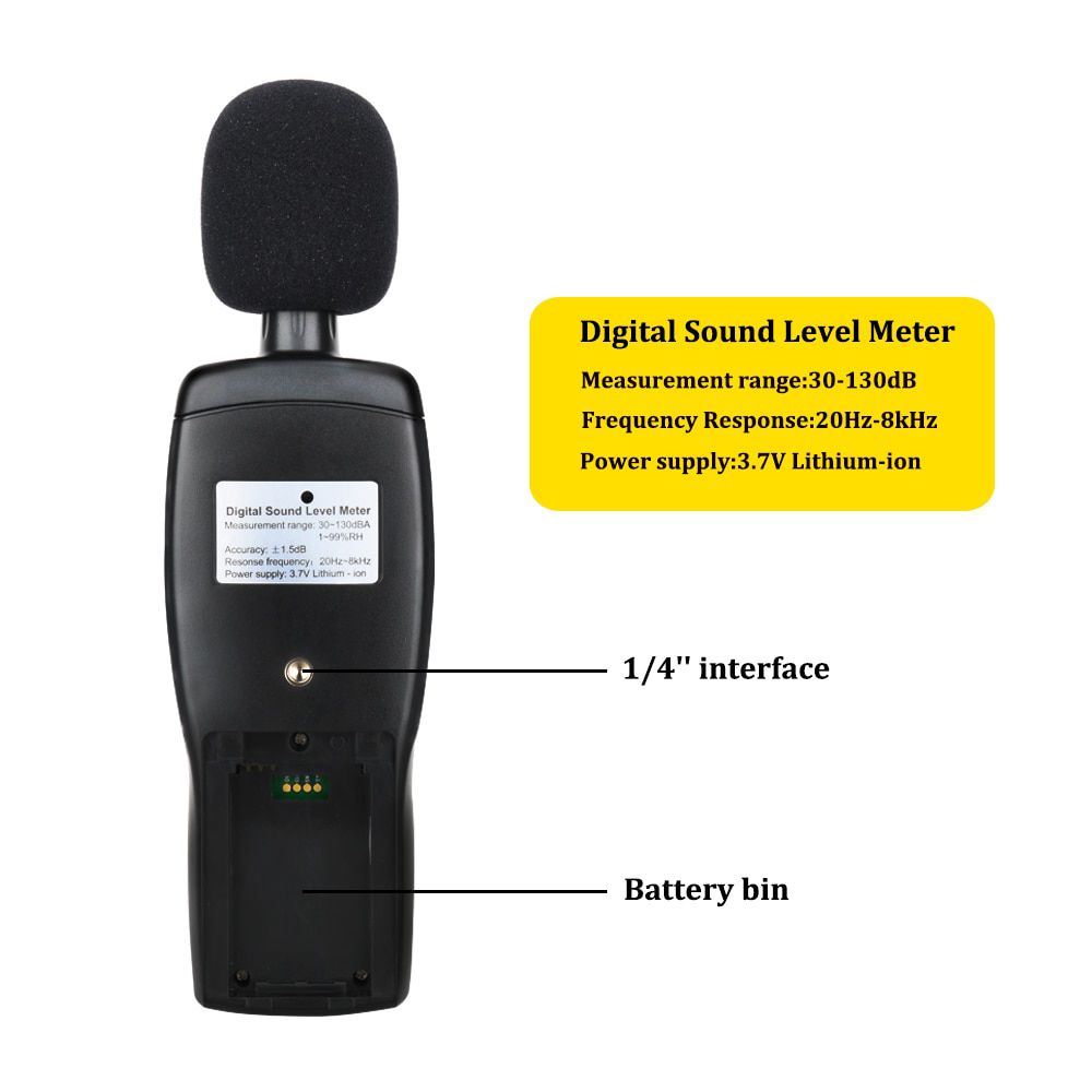 AS844+ Digital Sound Level Meter