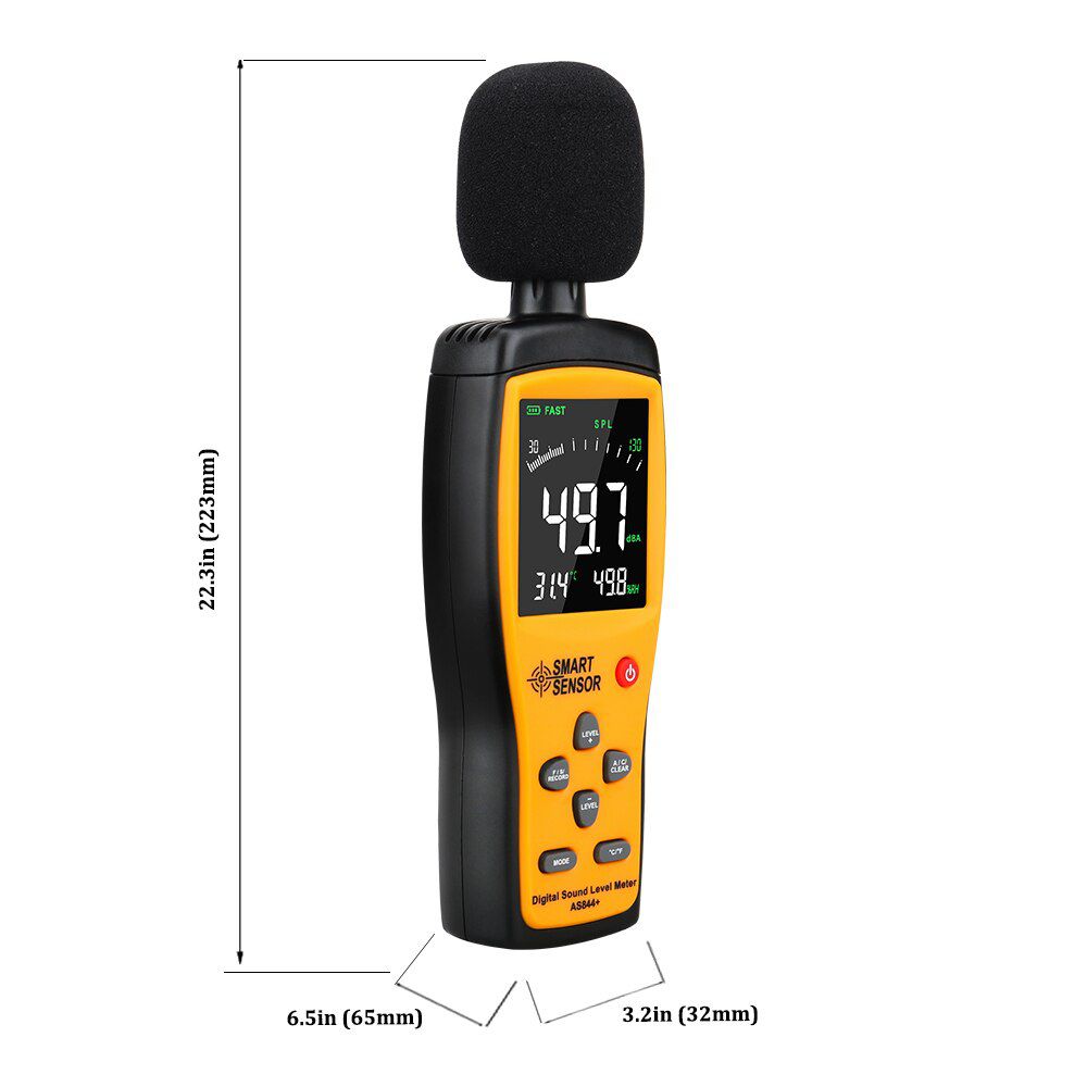 AS844+ Digital Sound Level Meter