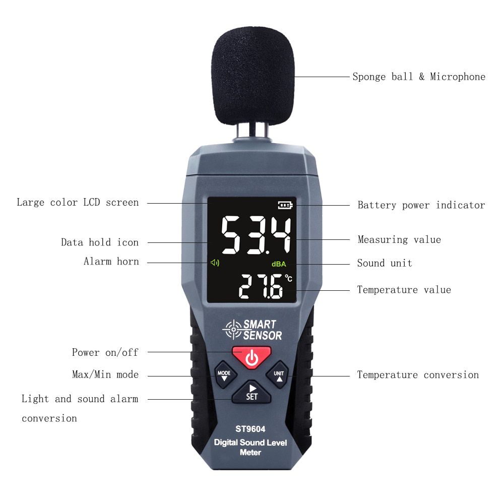 ST9604 Digital Sound Level Meter