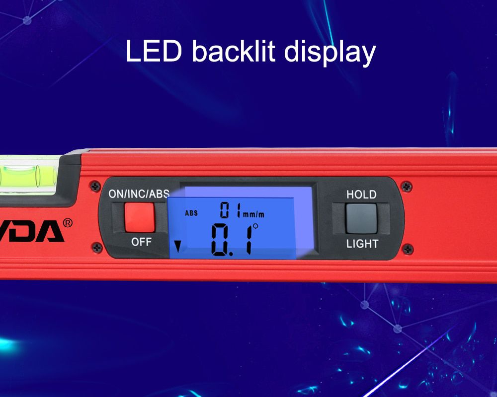 Digital Spirit level Bubble Magnetic Electric Level 360 