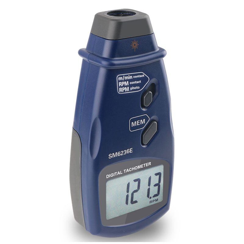 SM6236E Non-contact Laser Digital Tachometer