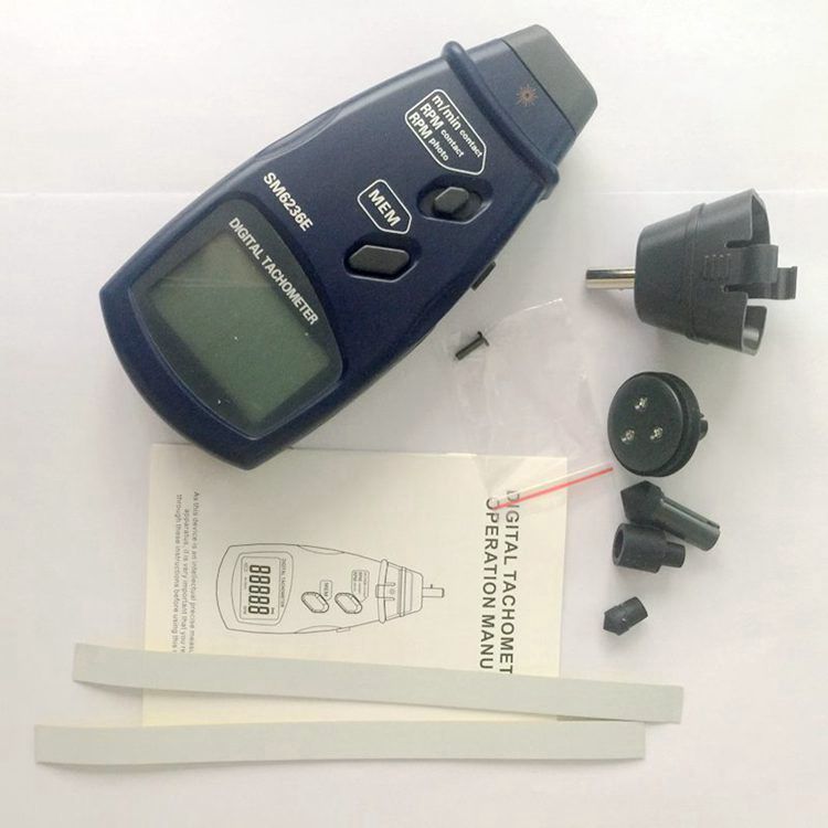 SM6236E Non-contact Laser Digital Tachometer