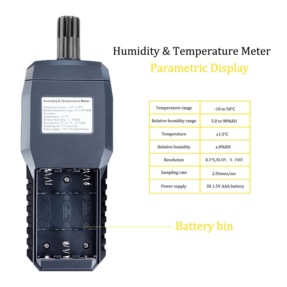 ST9617 ST6817 Digital Temperature Humidity Meter