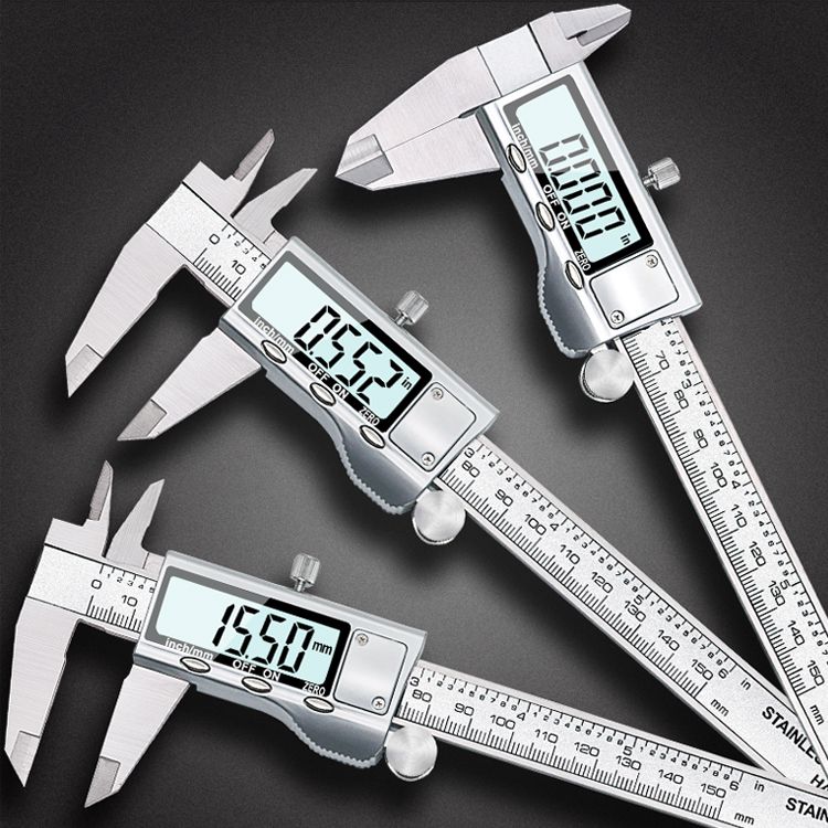 6-Inch 150mm Stainless Steel Electronic Digital Vernier 