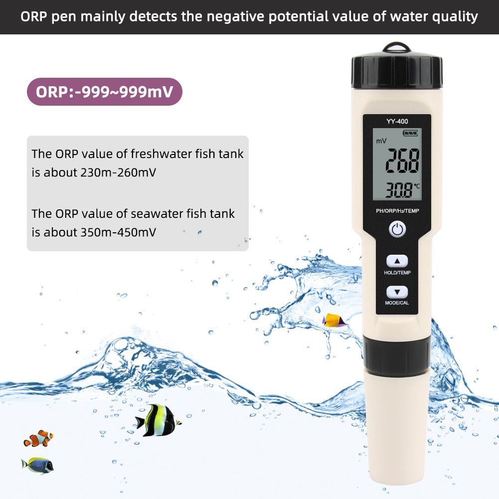 4 in 1 H2/PH/ORP/TEMP Meter