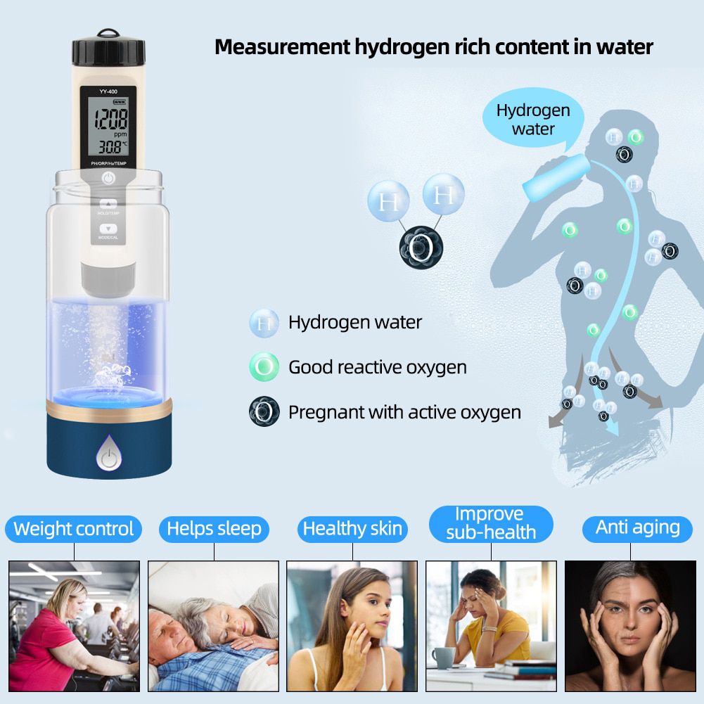 4 in 1 H2/PH/ORP/TEMP Meter