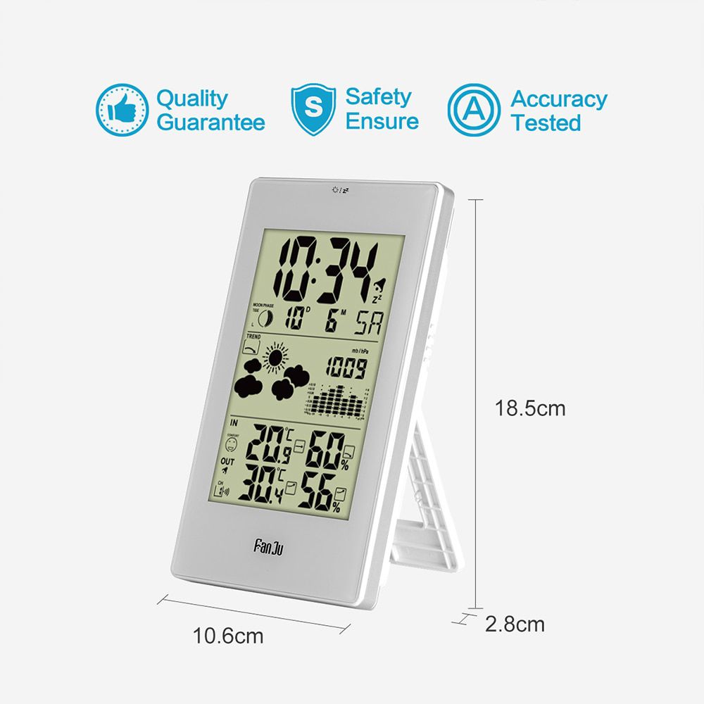 LCD Digital Wireless Indoor Thermometer