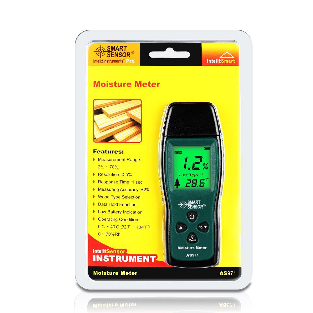 AS971 Digital Wood Moisture Meter