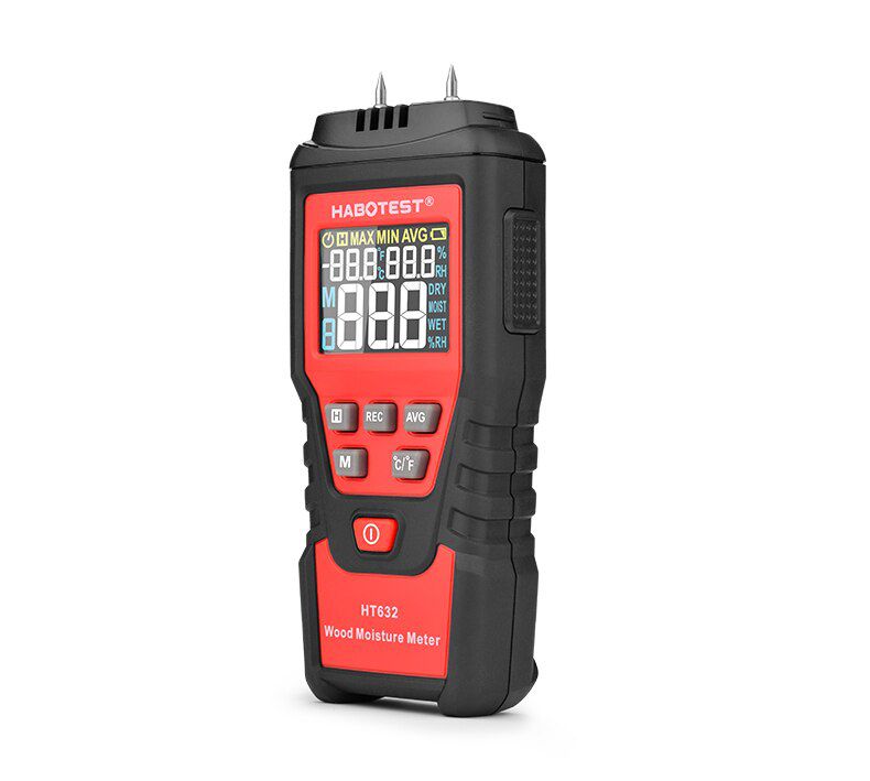 HT632 0-99.9% Digital Wood Moisture Meter