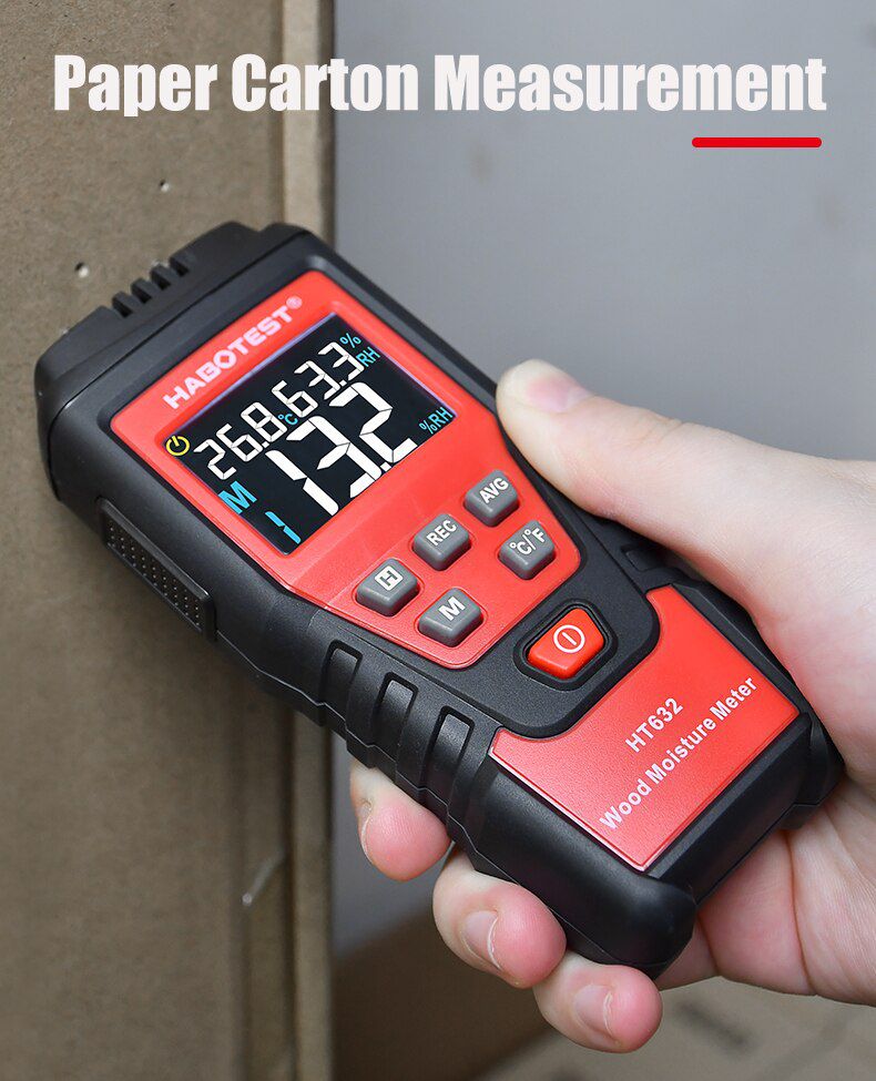 HT632 0-99.9% Digital Wood Moisture Meter