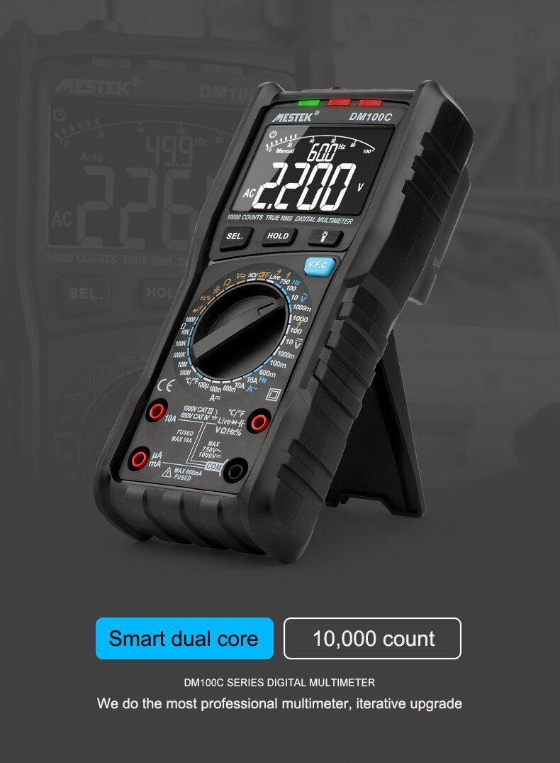 DM100C True-RMS Digital Multimeter