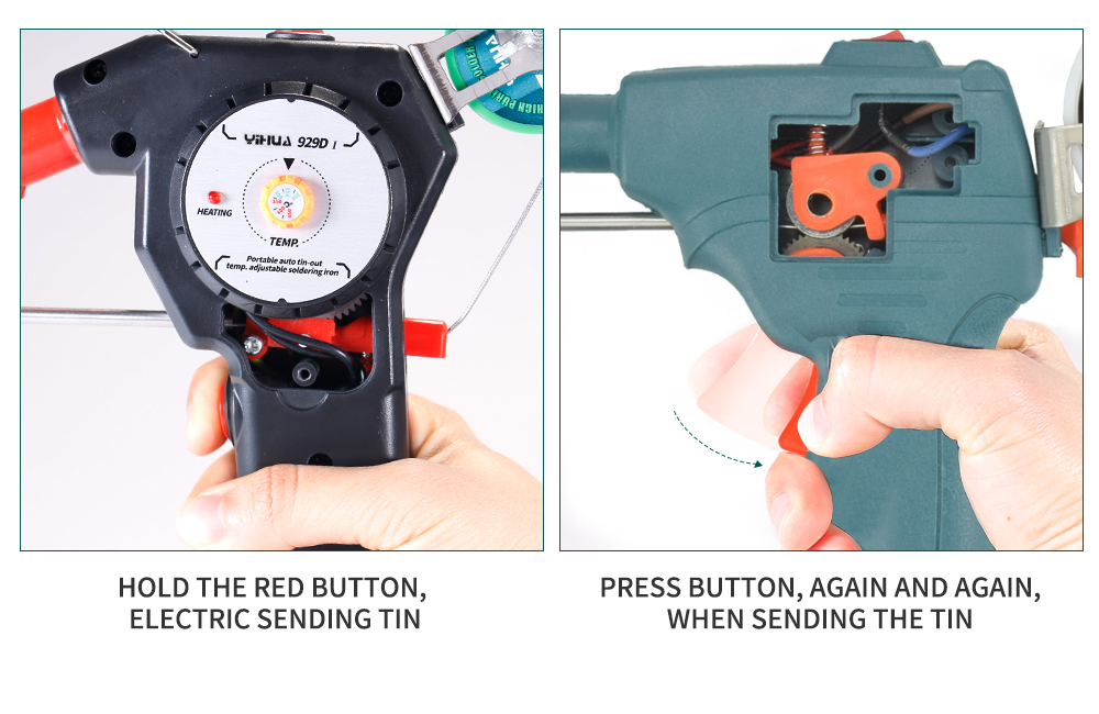 YIHUA 929 Temperature Adjustable Tin Electric Soldering 