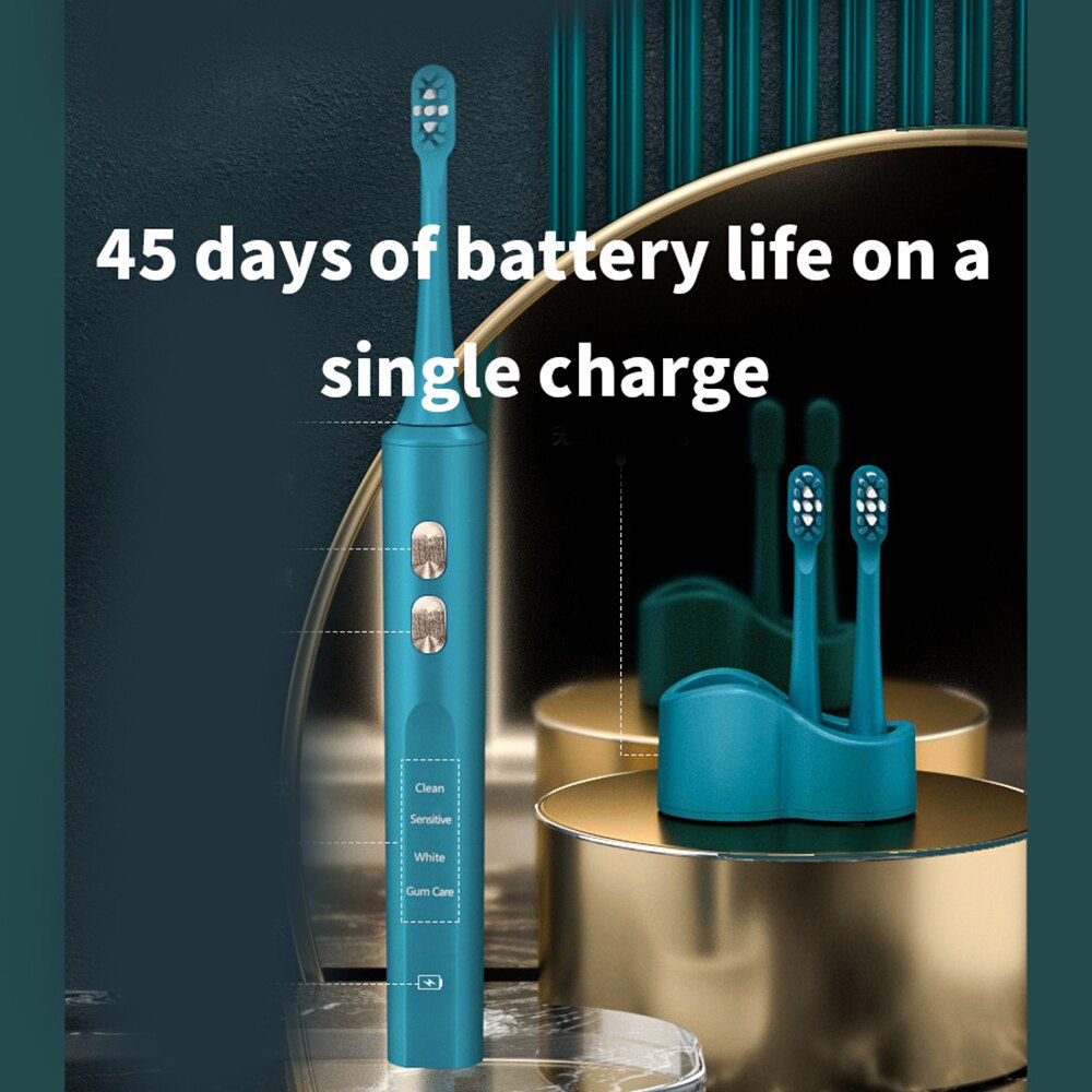 New Ultrasonic Electric Toothbrush Adult Uv Disinfection