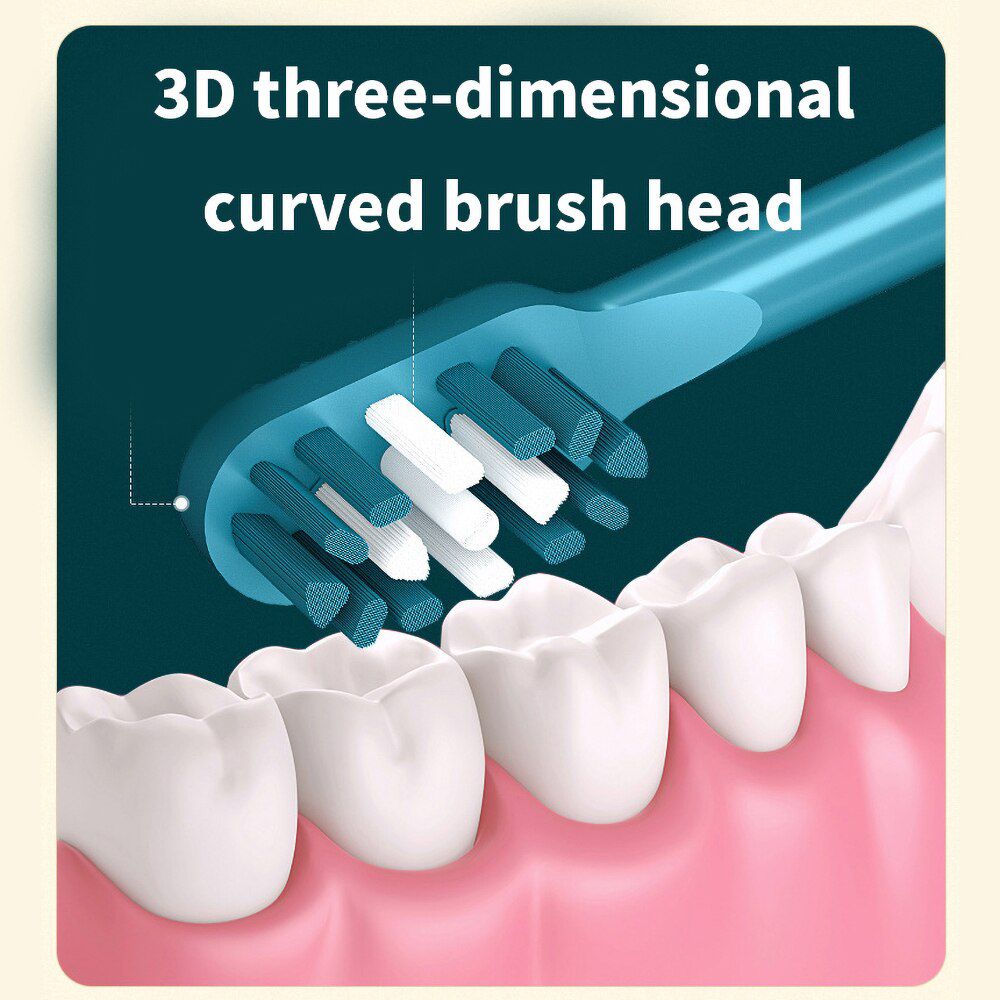 New Ultrasonic Electric Toothbrush Adult Uv Disinfection