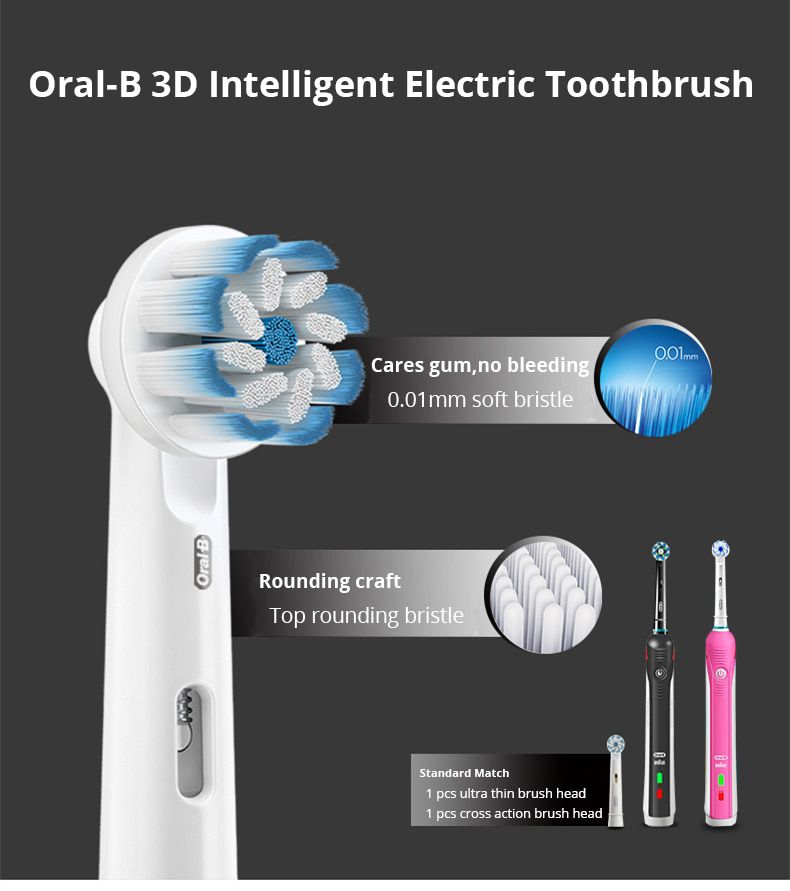 Oral B Pro2000 Intelligent Electric Toothbrush 3D Ultras