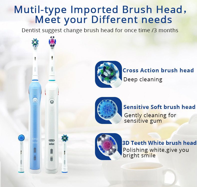 Oral B Pro2000 Intelligent Electric Toothbrush 3D Ultras