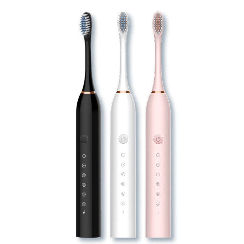 2021 Electric Toothbrush Sonic Brush Head Adult Timer 