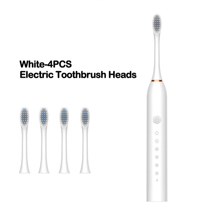 2021 Electric Toothbrush Sonic Brush Head Adult Timer 