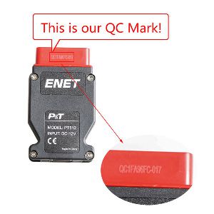 BMW ENET qc mark 