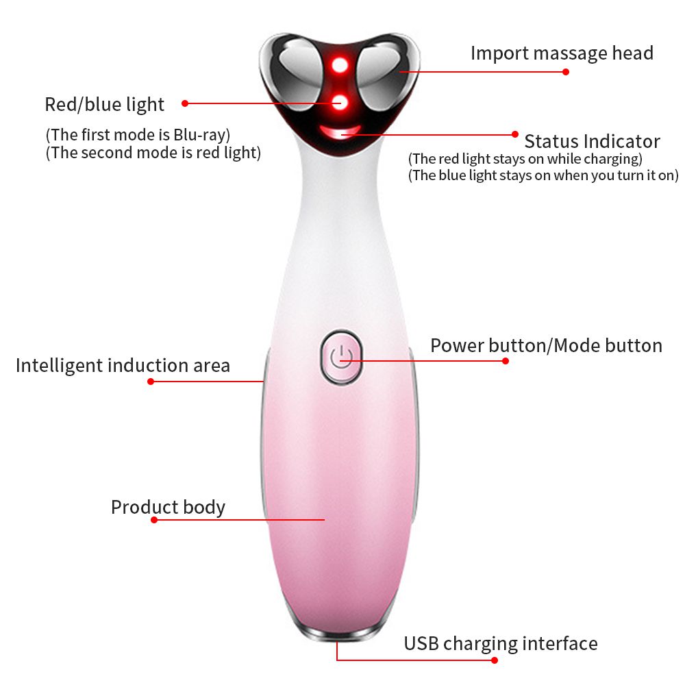 6 In 1 RF Eye Beauty Electric Eye Massager 