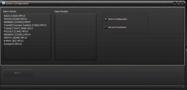 UCDS Direct Configuration