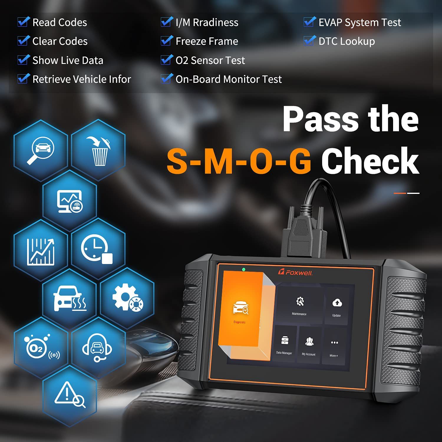 Foxwell NT706 OBD2 Scanner