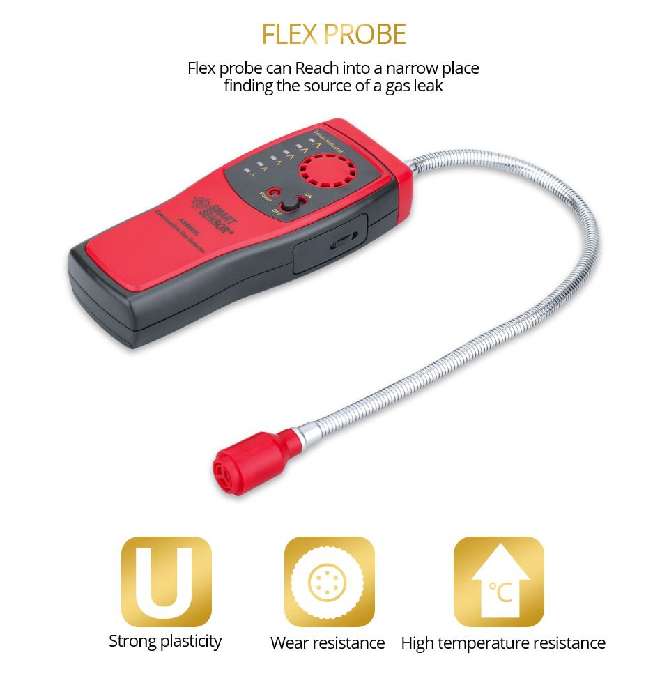 Gas Analyzer Combustible Gas Detector 