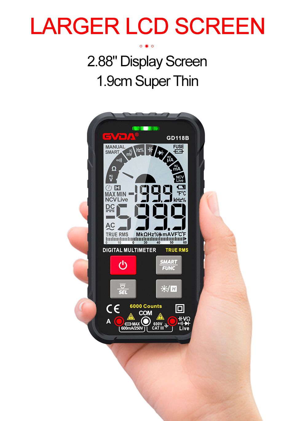 Generation 600V Digital Multimeter